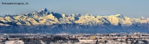 Cherasco e il Monviso