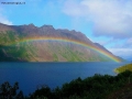 Arcobaleno sul fiordo