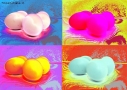 Prossima Foto: uova pop art